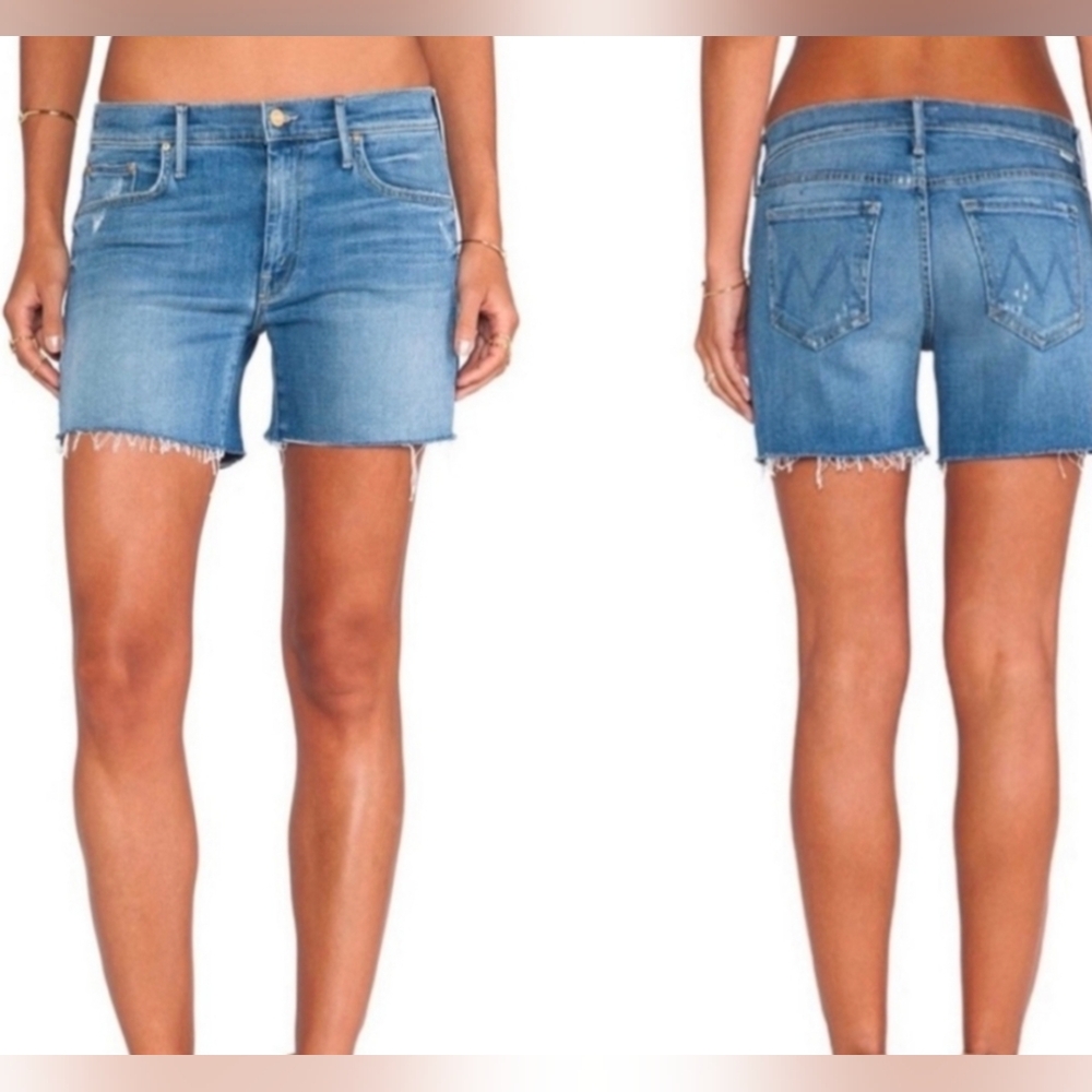 MOTHER Blue Jean Shorts